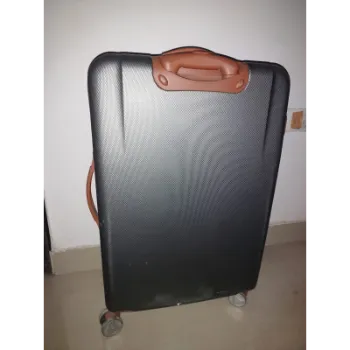 Modern Plastic Trolley Suitcase